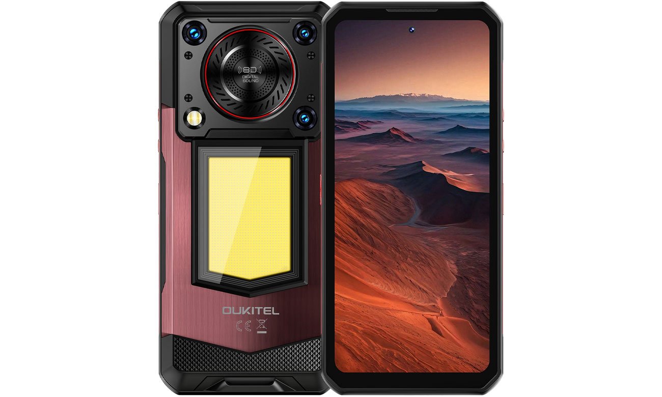 Smartfon OUKITEL WP56 czerwony