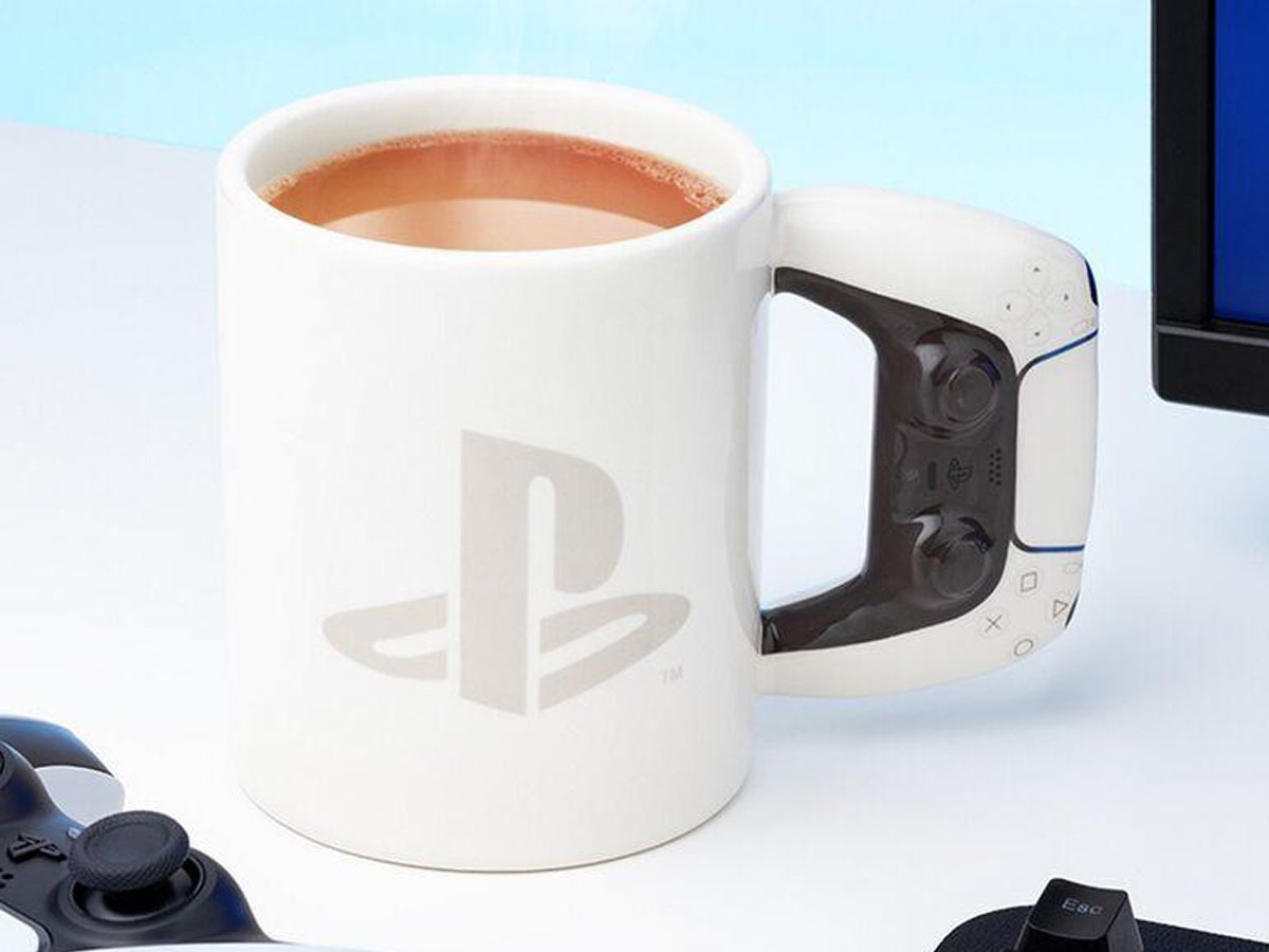 Kubek 3D Paladone PlayStation PS5 DualSense - Grafika z tłem