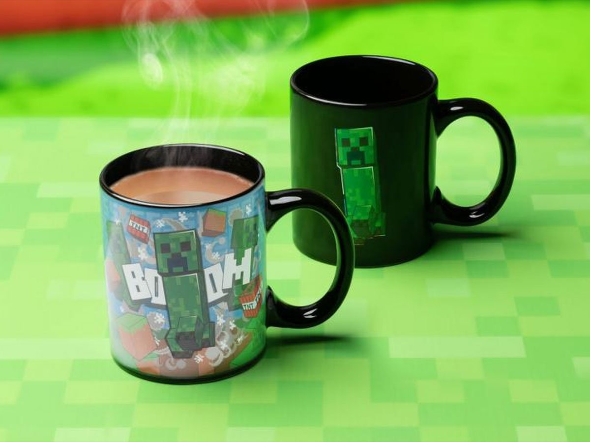 PALADONE Kubek termoaktywny Minecraft Creeper