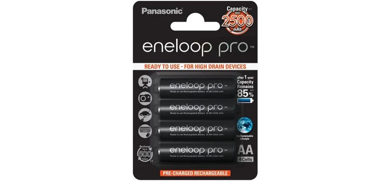 Akumulator Panasonic Eneloop Pro R6/AA 2500 mAh 4 szt. Blister BK-3HCDE-4BE