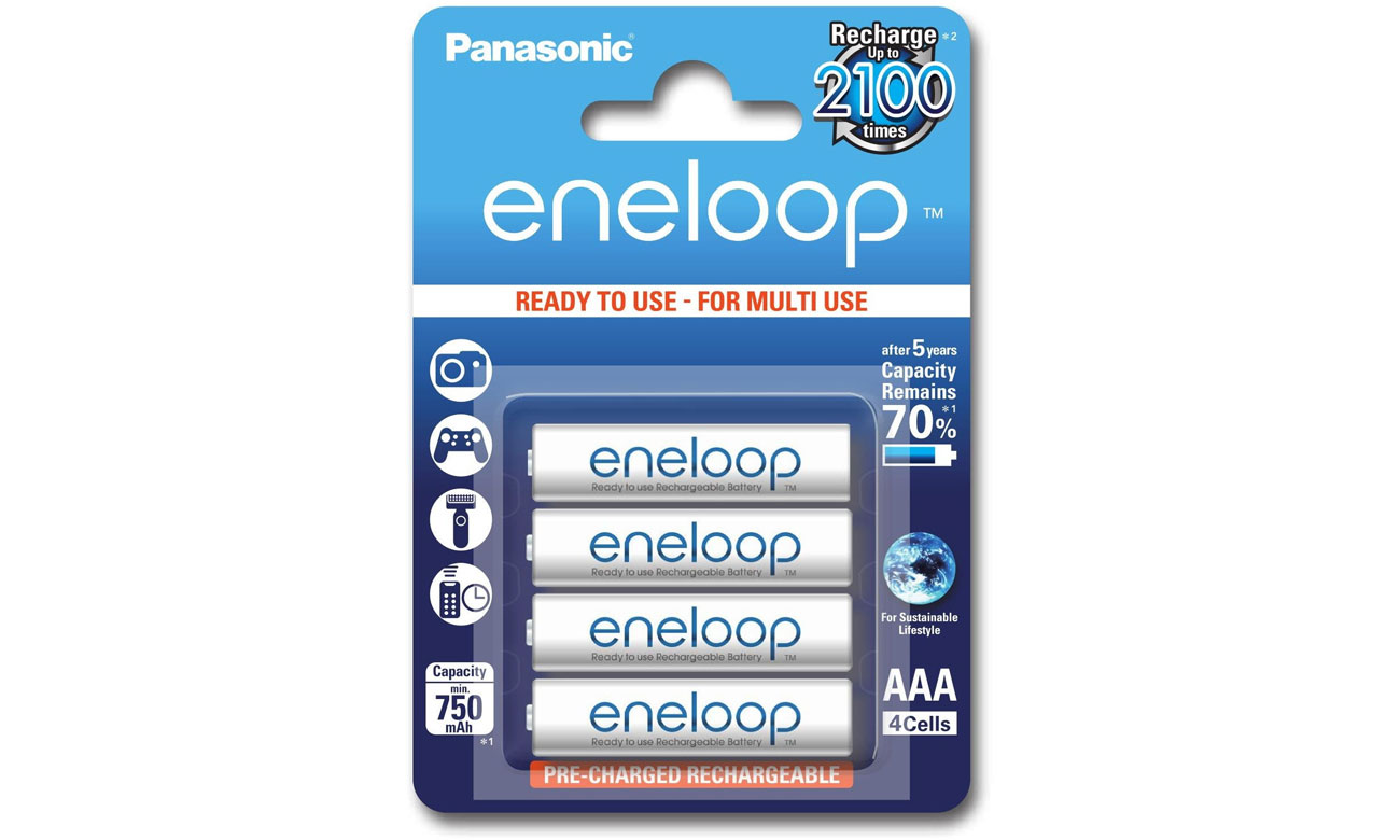 Panasonic Eneloop R03 /AAA 750 mAh