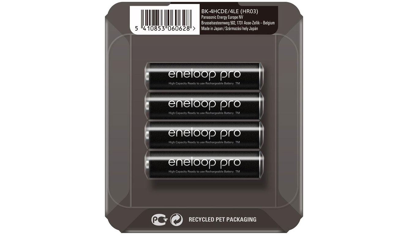 Panasonic Eneloop Pro R03 Aaa 930mah 4 Szt Sliding Pack Baterie I