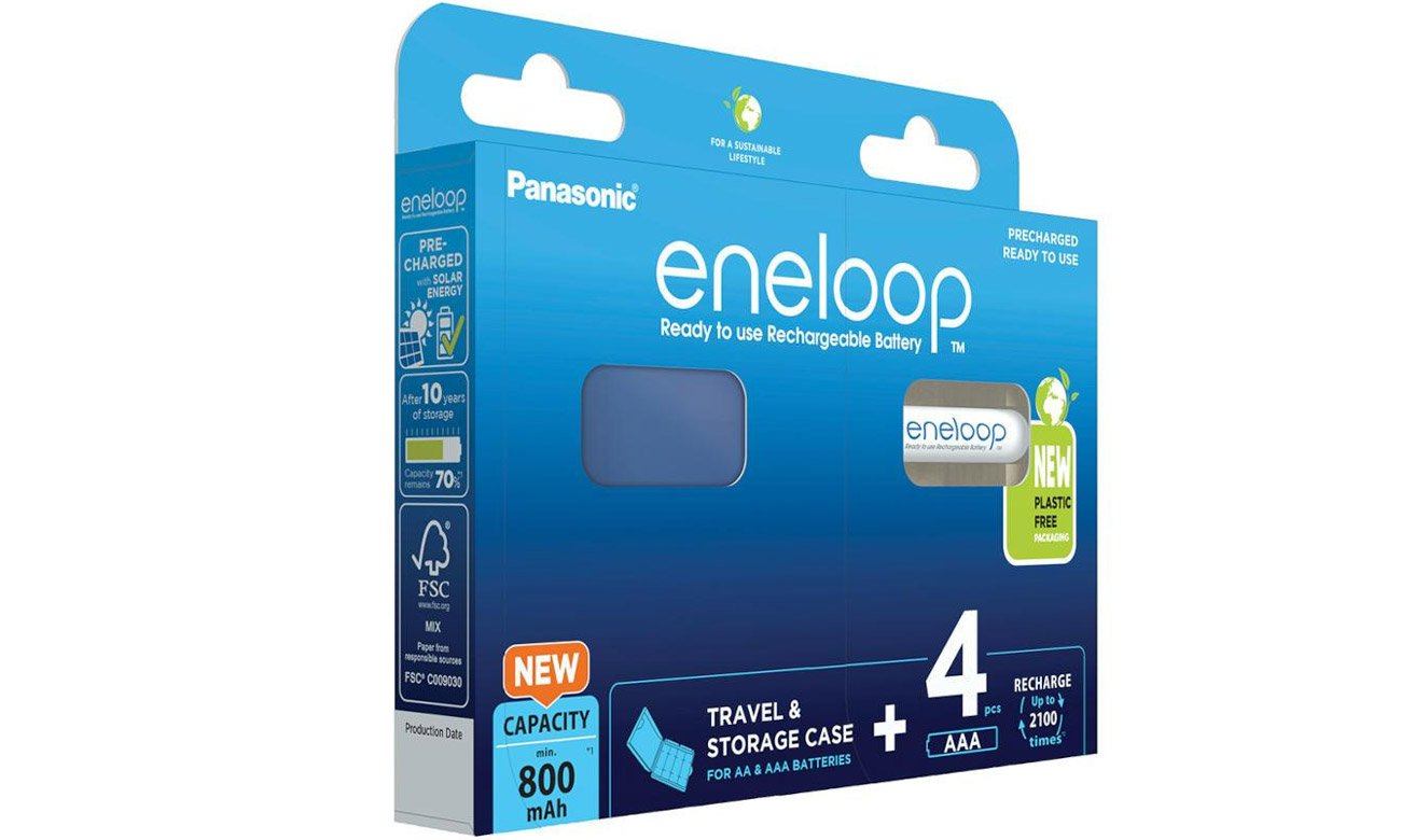 Panasonic Eneloop Aaa Mah Szt Box Baterie I Akumulatorki