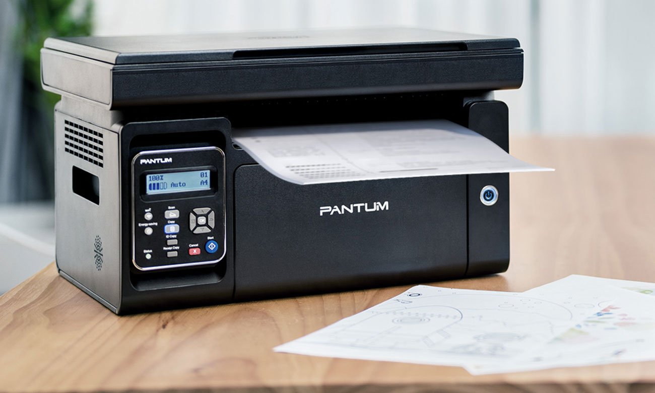 PANTUM M6500NW widok z przodu pod kątem