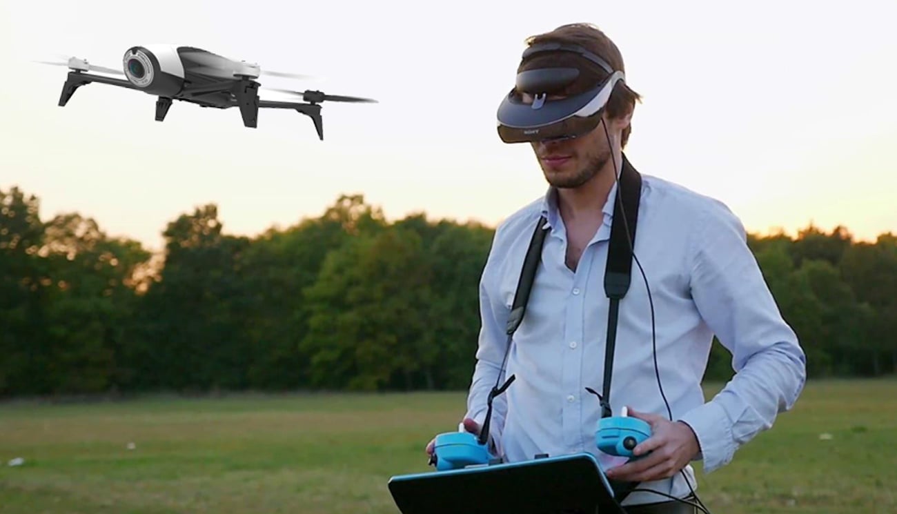 Parrot Bebop 2 okulary FPV