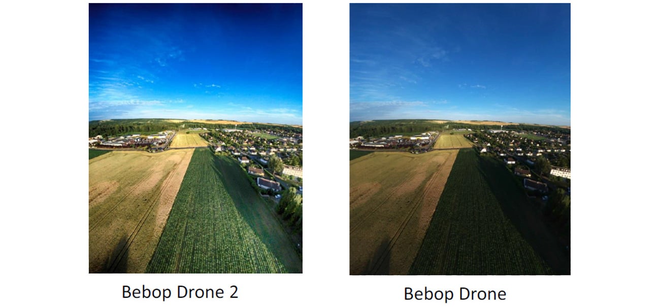 Parrot Bebop 2 autoekspozycja