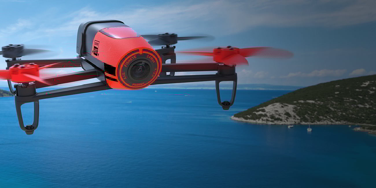 Parrot Bebop Drone Czerwony - Drony - Sklep internetowy - al.to