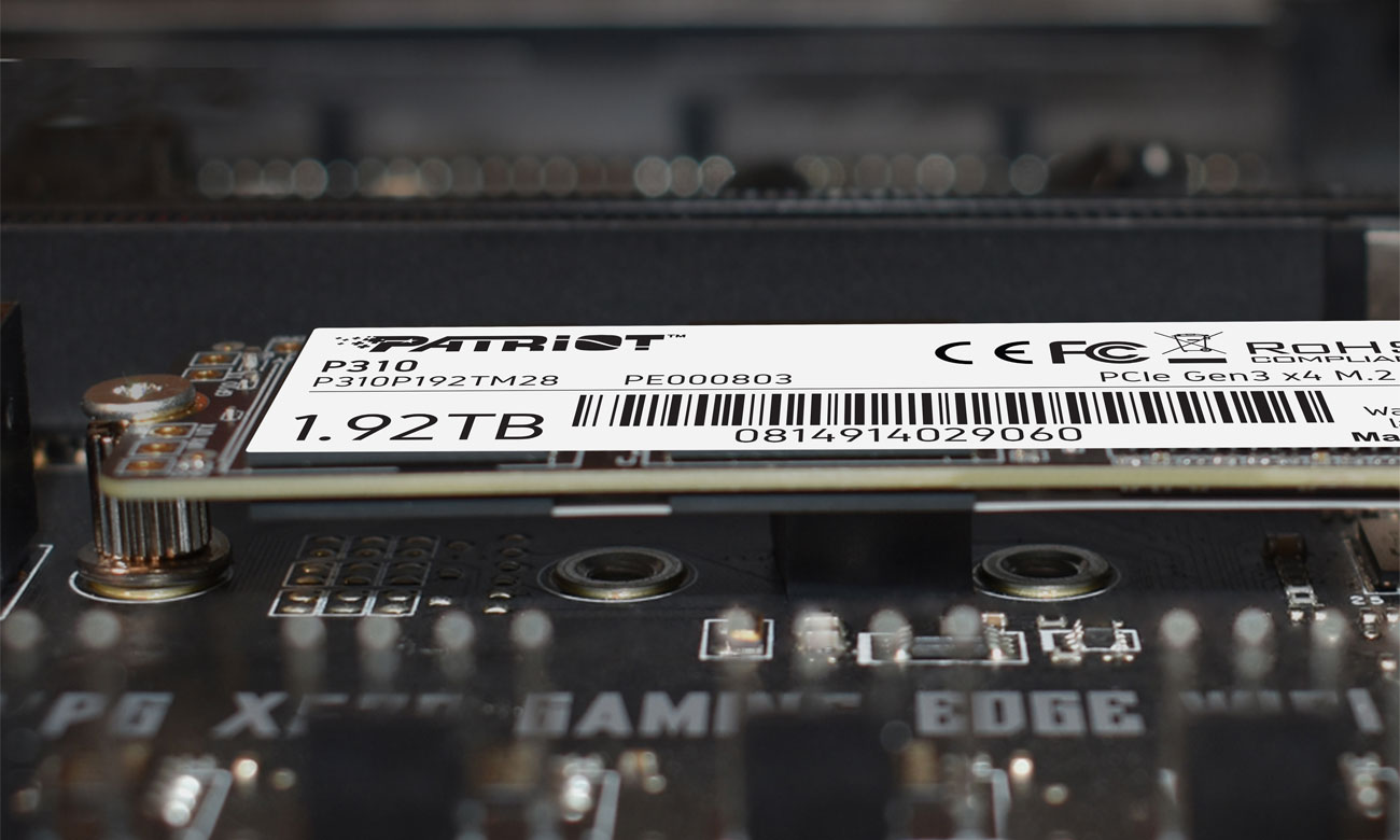 Patriot P310 1,92 TB Kompaktowy format