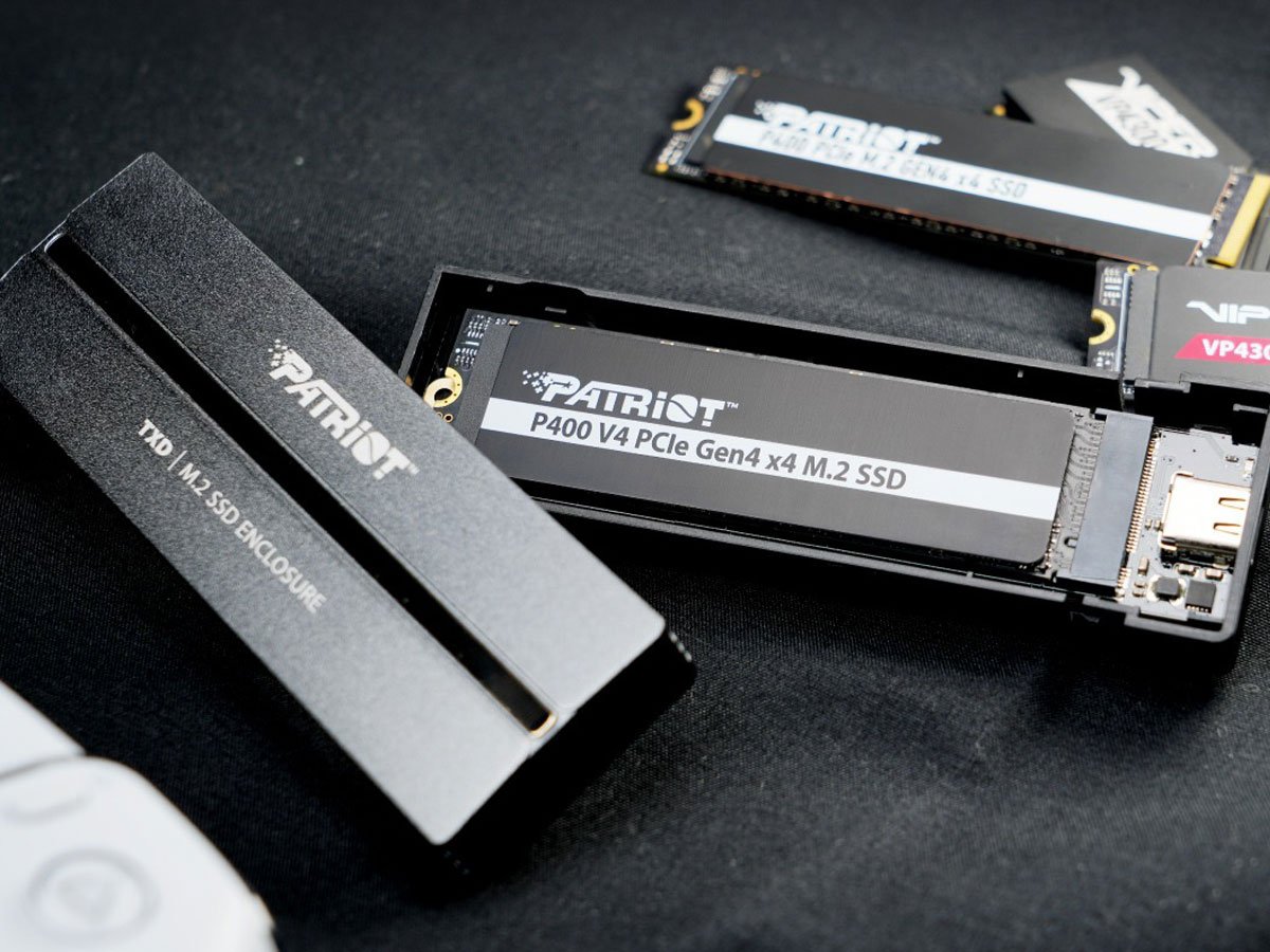 Dysk SSD M.2 Patriot P400 V4 PCIe Gen4 NVMe - Grafika lifestyle