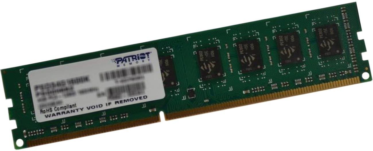 Pamięć RAM DDR3 Patriot 4096MB 1600MHz Signature CL11 PSD34G16002