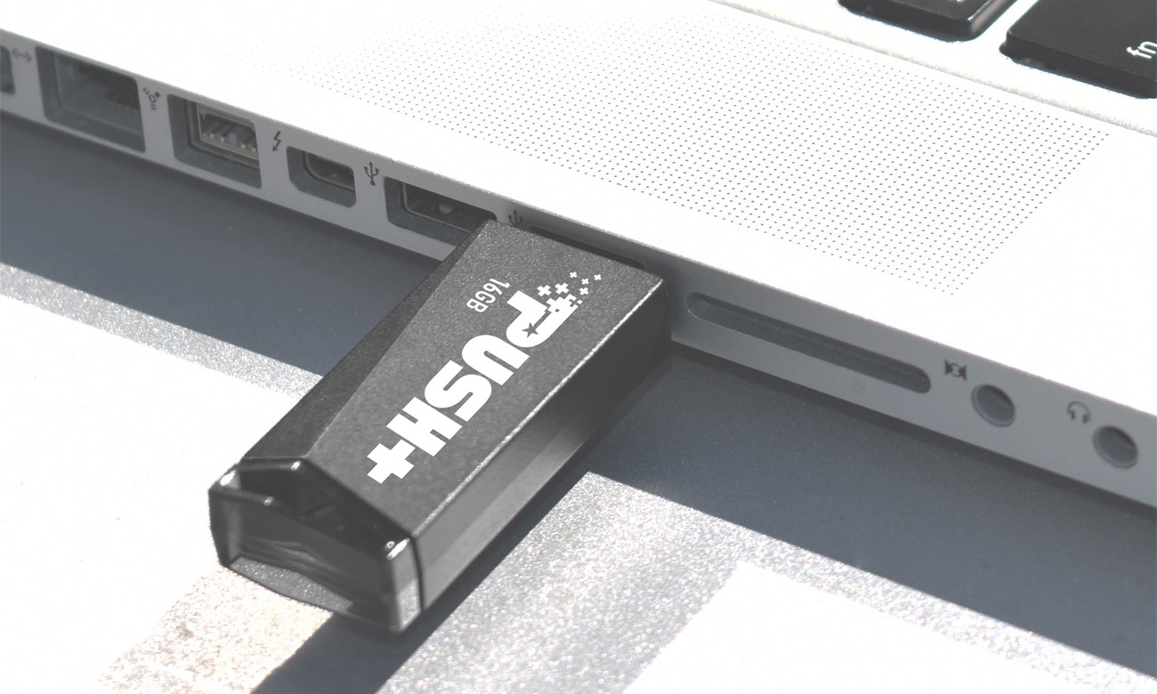 Pendrive (pamięć USB) Patriot 16GB PUSH+ (USB 3.2) PSF16GPSHB32U