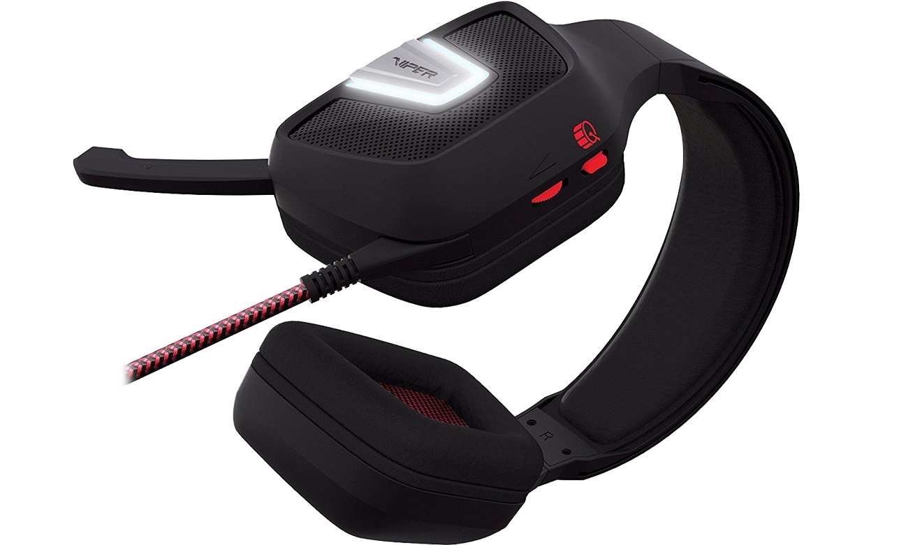 Patriot Viper V370 Virtual 7.1 RGB przyciski sterowania