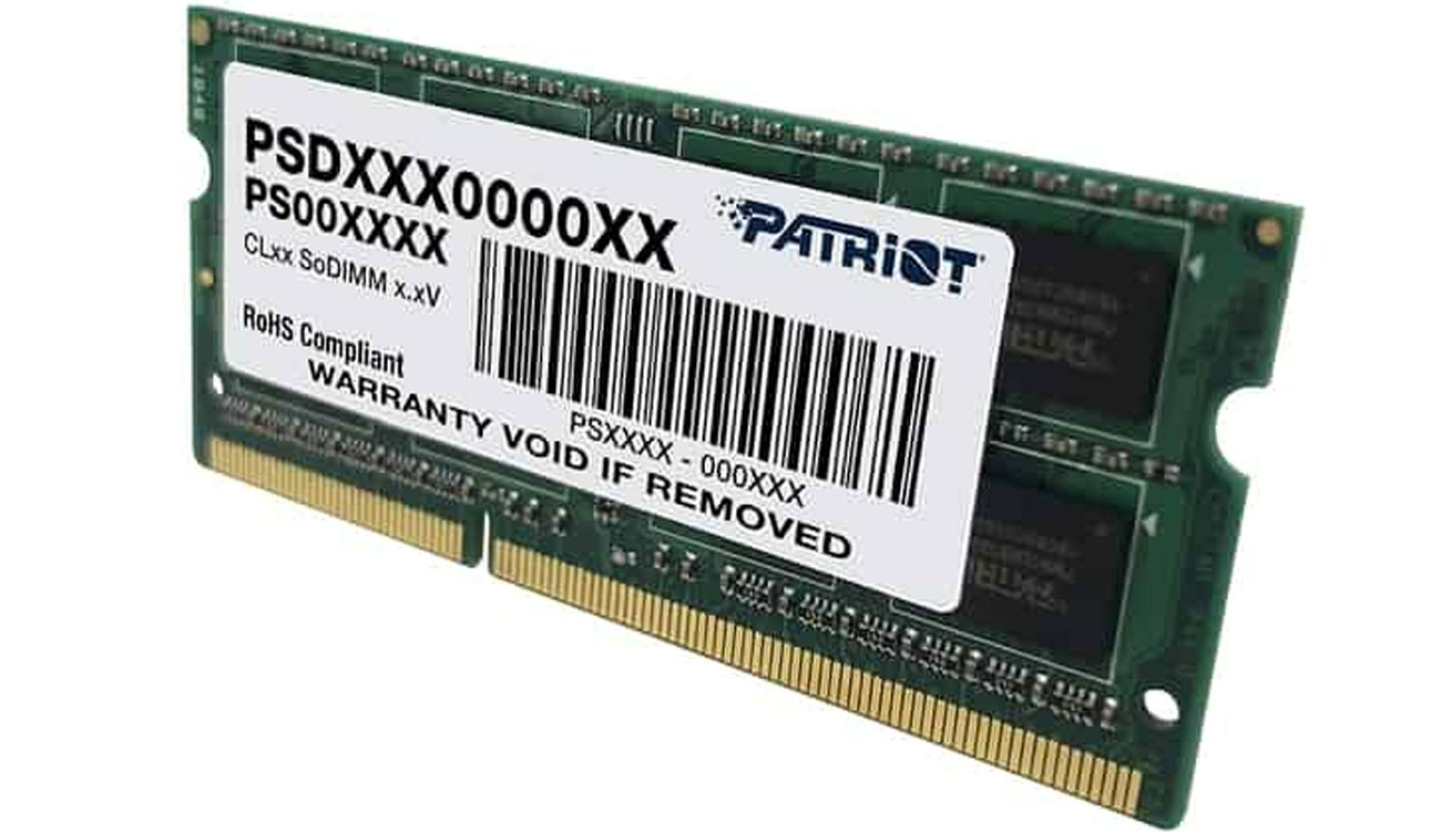 Pamięć RAM SODIMM DDR3 Patriot Signature