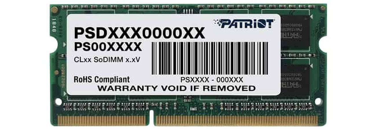 Pamięć RAM SODIMM DDR3 Patriot Ultrabook
