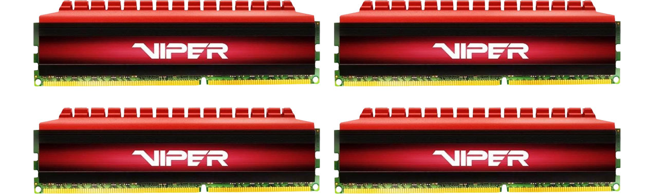 Pamięć RAM DDR4 Patriot 16GB 3200MHz Viper 4 CL16 (4x4096)