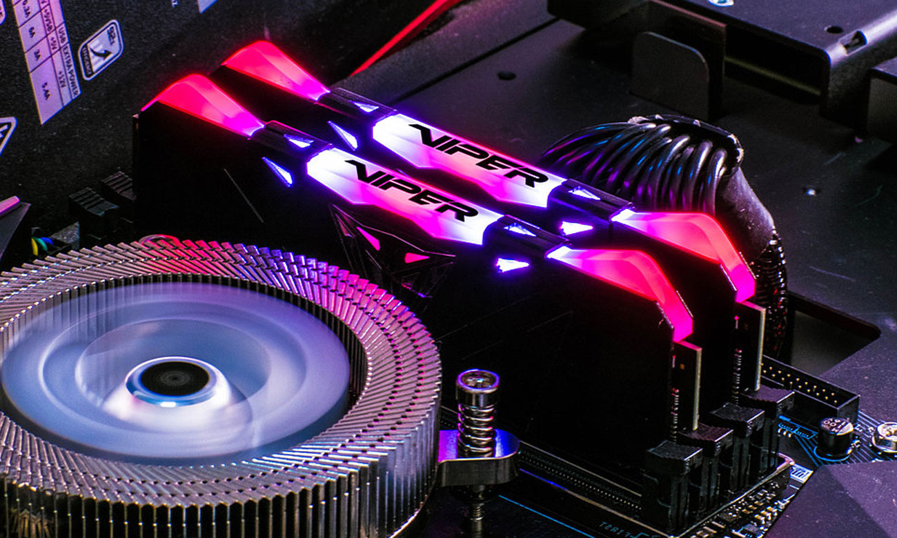 Pamięć RAM DDR4 Patriot Viper Podświetlenie RGB