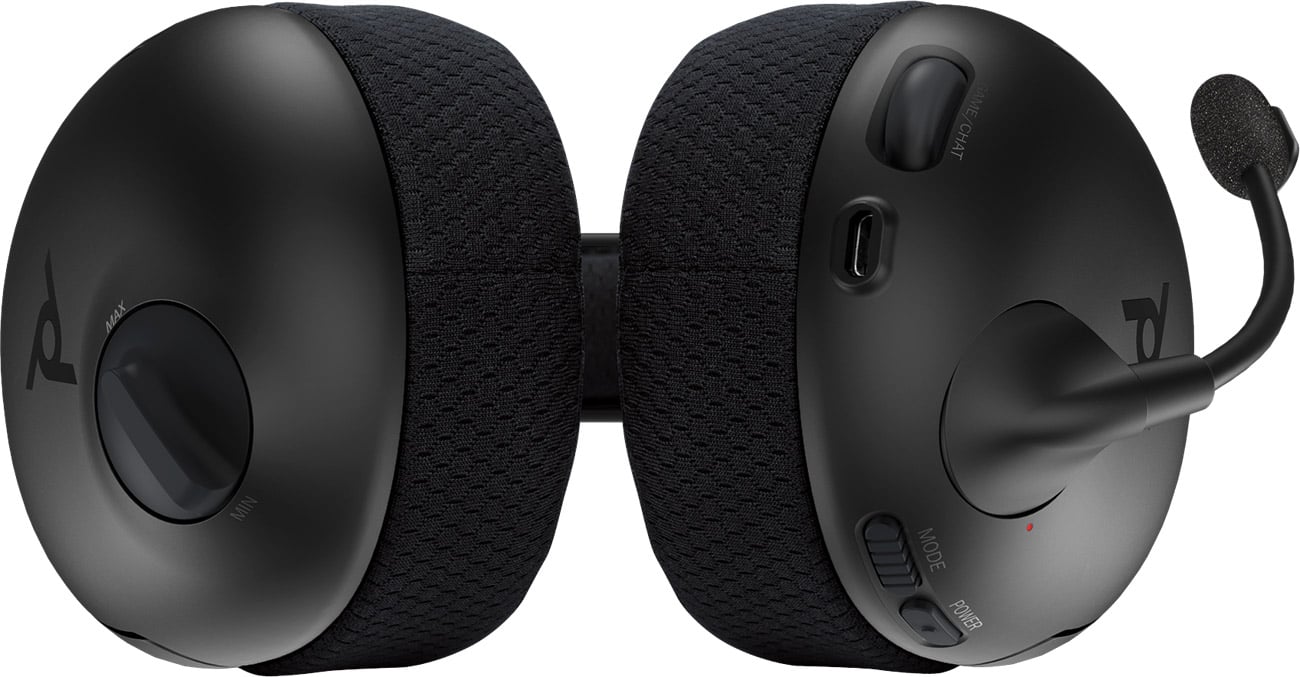 Zestaw słuchawkowy PDP LVL50 Wireless do Xbox Series X|S / PC Czarny - Widok od dołu