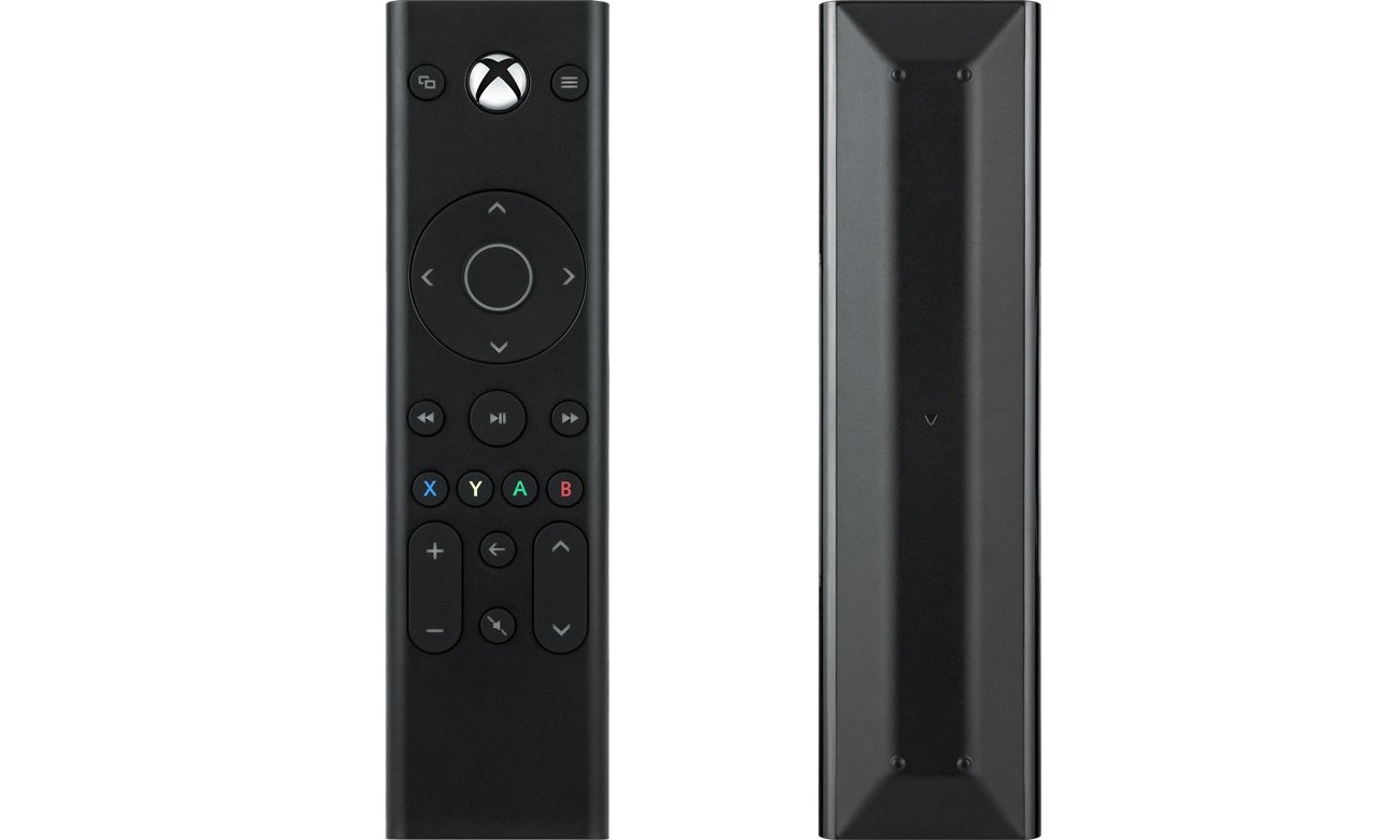 Pilot PDP Gaming Media Remote do konsoli Xbox Series X|S / Xbox One - Widok od przodu i od tyłu