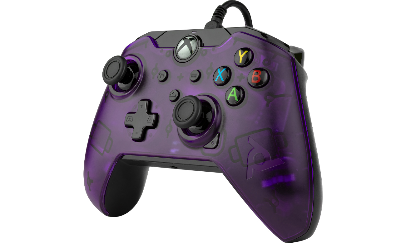 Pad przewodowy PDP Purple do Xbox Series, Xbox One i PC