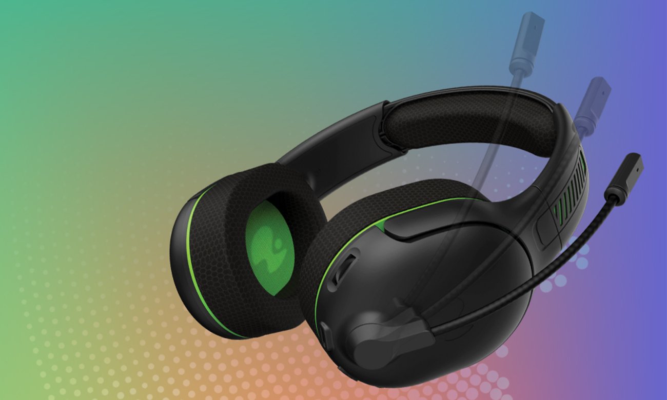Bezprzewodowy zestaw słuchawkowy PDP Airlite Pro Czarny do PC/Xbox - Mikrofon z funkcją wyciszenia flip-to-mute”