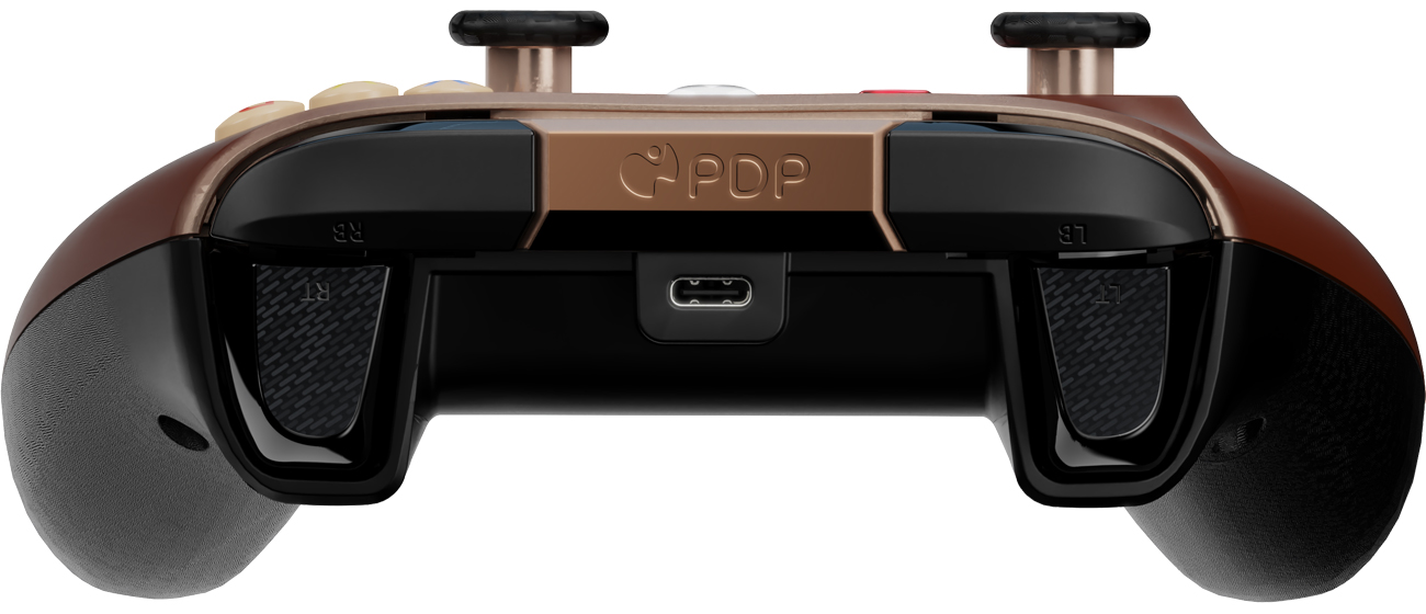 Kontroler PDP Rematch Nubia Bronze do Xbox/PC - Widok od góry