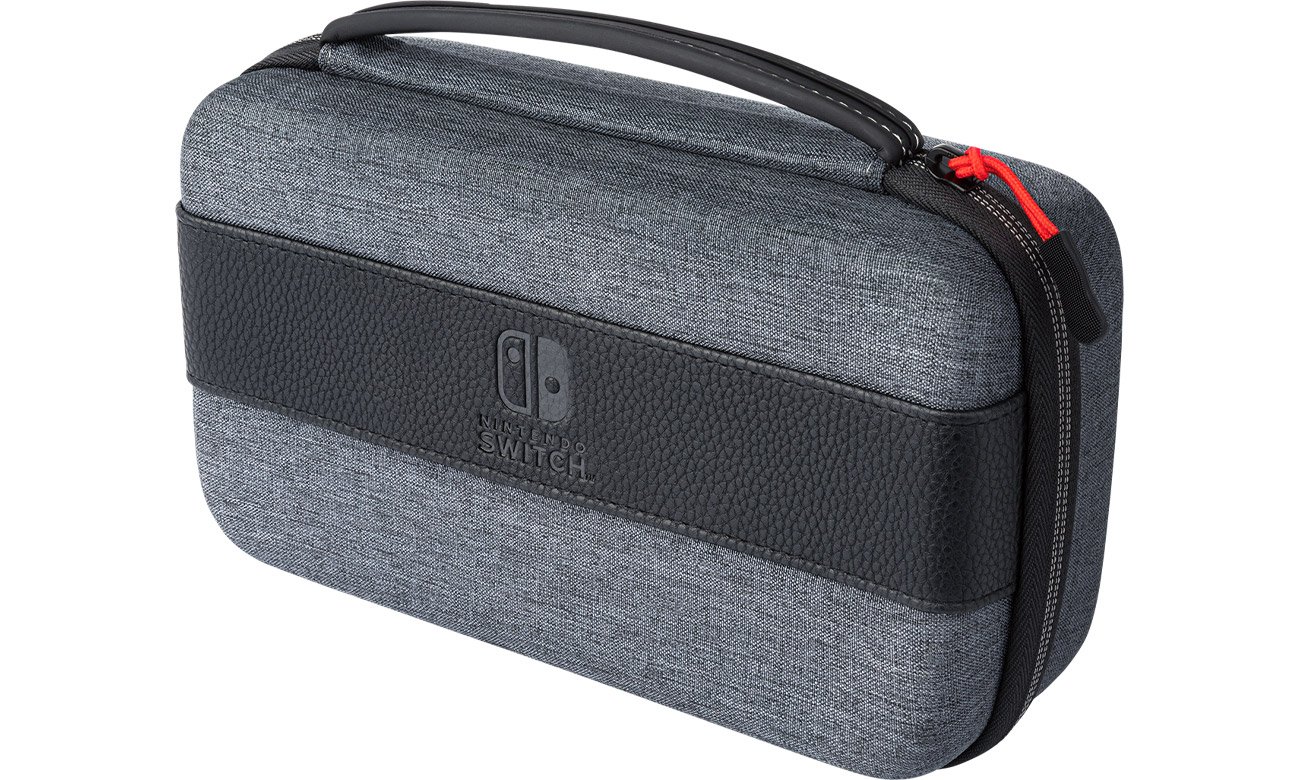 Etui PDP Play & Charge Elite Edition do Nintendo Switch - Widok od przodu pod kątem