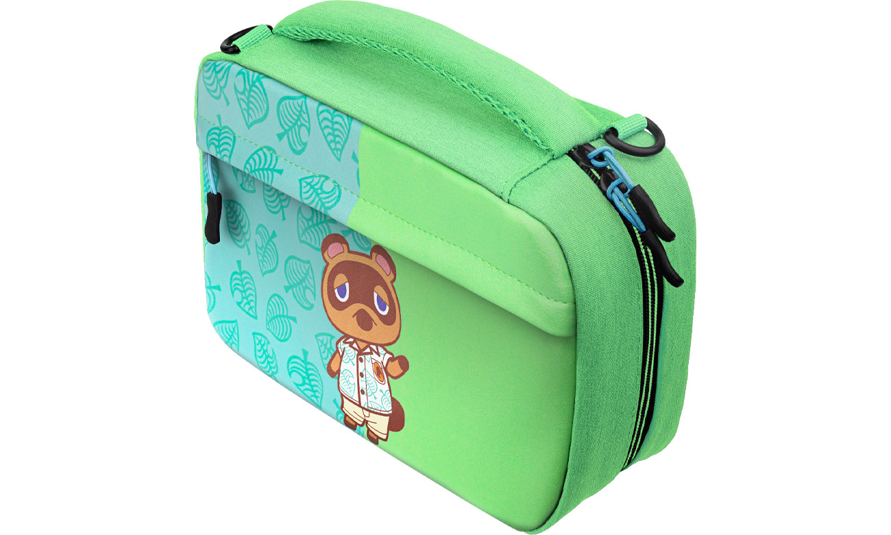 Etui podróżne PDP Commuter Case Animal Crossing do Nintendo Switch - Widok od przodu pod kątem