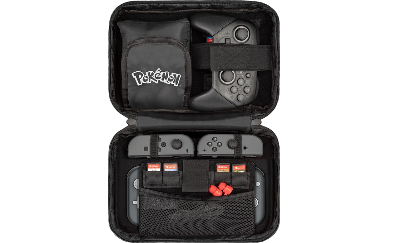 Etui podróżne PDP Commuter Case Elite PokeBall - Widok otwartego etui