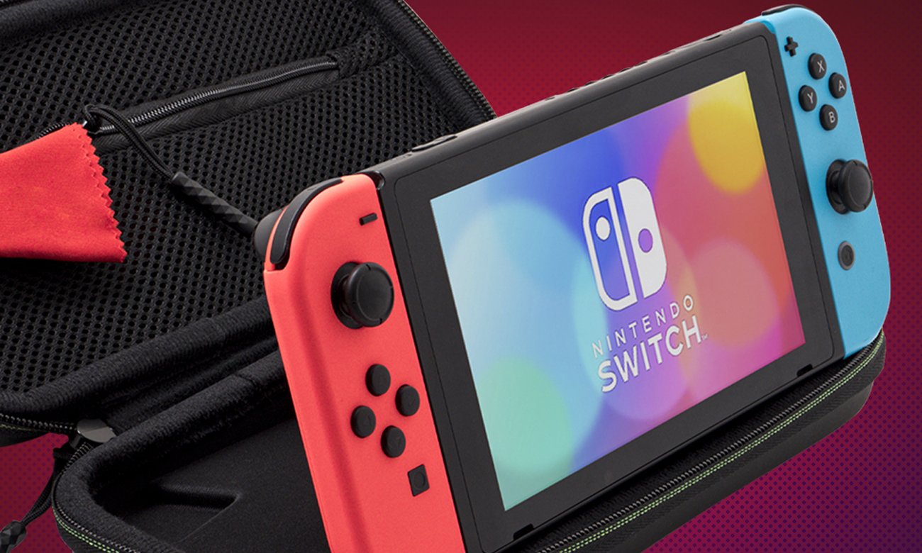 Etui PDP Mario Icon Glow in The Dark do Nintendo Switch - Grafika lifestyle