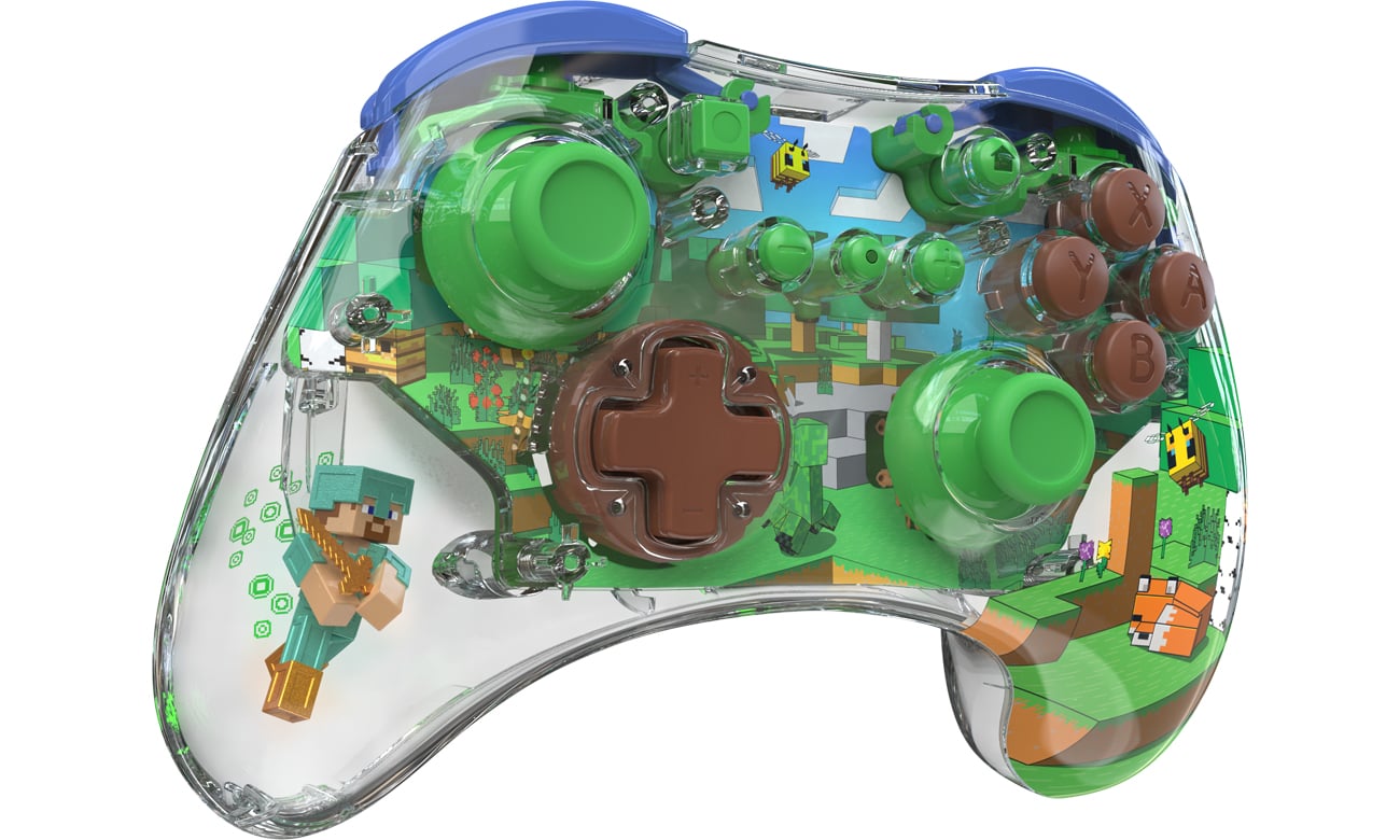 PDP REALMz Minecraft Steve Forest Biome SWITCH