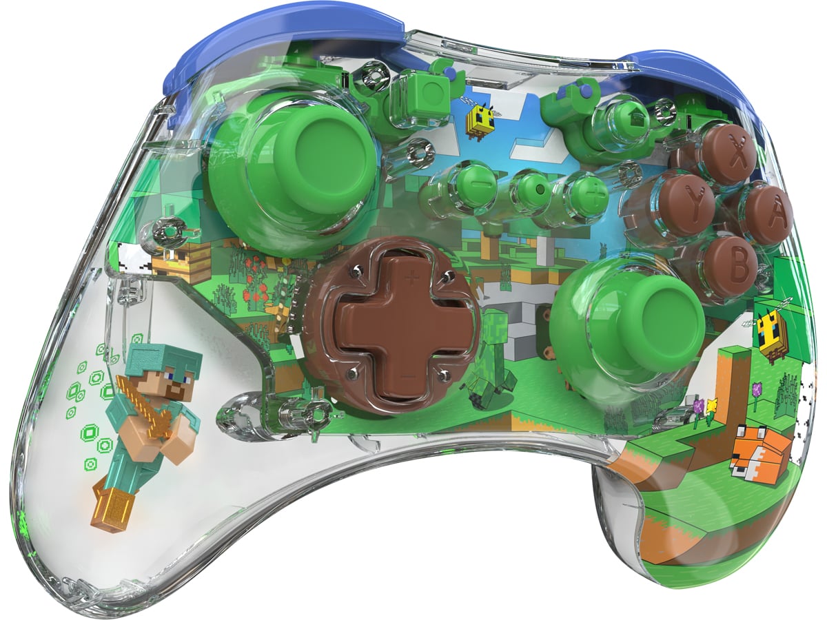 PDP REALMz Minecraft Steve Forest Biome SWITCH