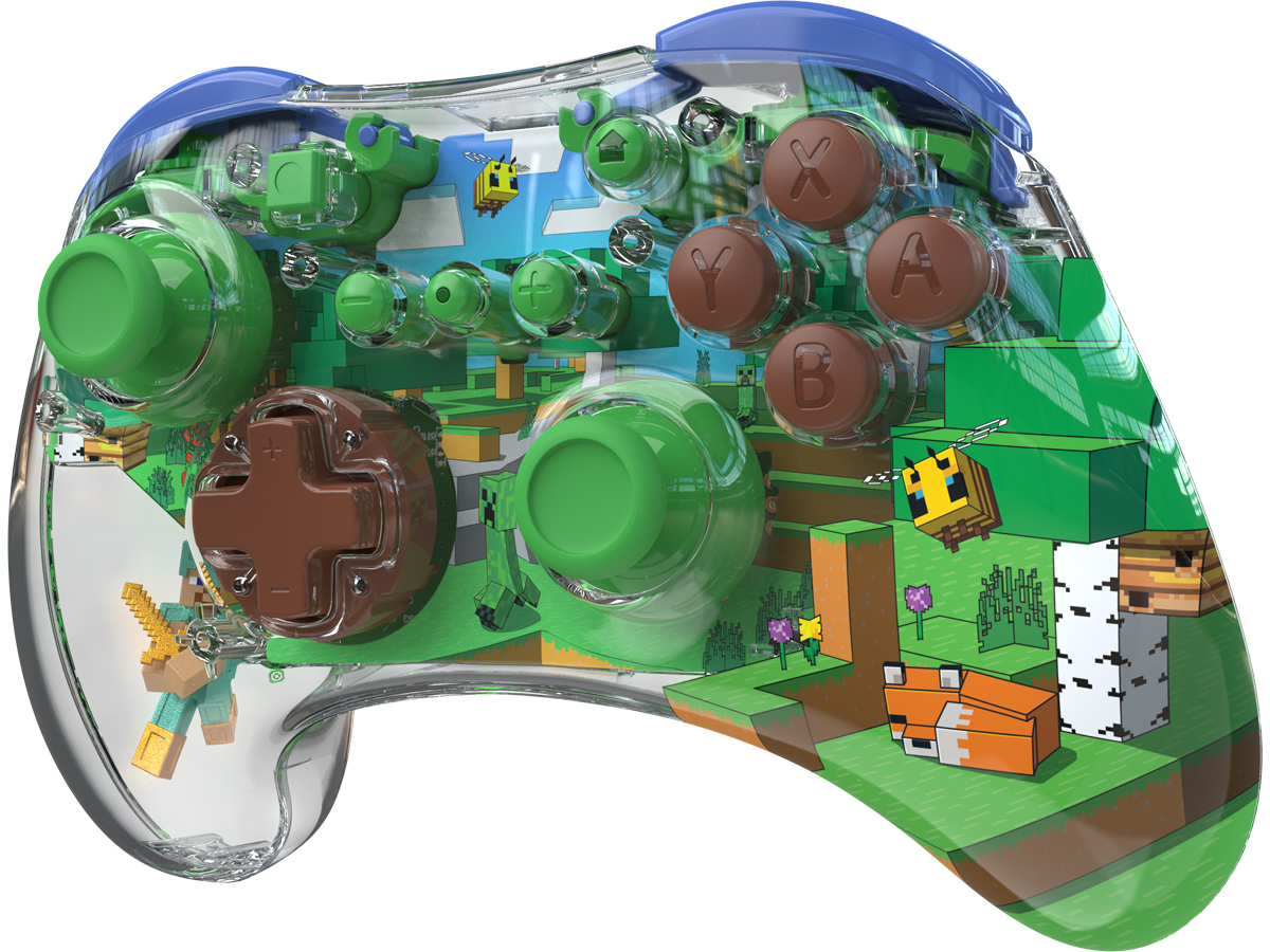 PDP REALMz Minecraft Steve Forest Biome SWITCH