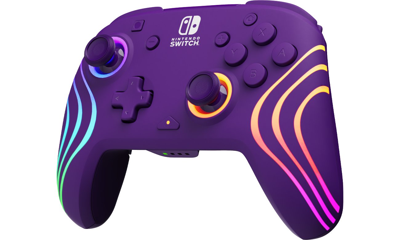 PDP SWITCH AFTERGLOW WAVE kabelloses Pad für Nintendo Switch - Lila