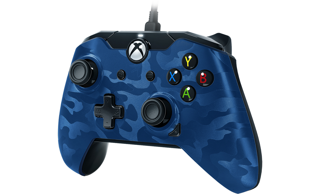 Gamepad PDP Delux Camo Blue do Xbox One