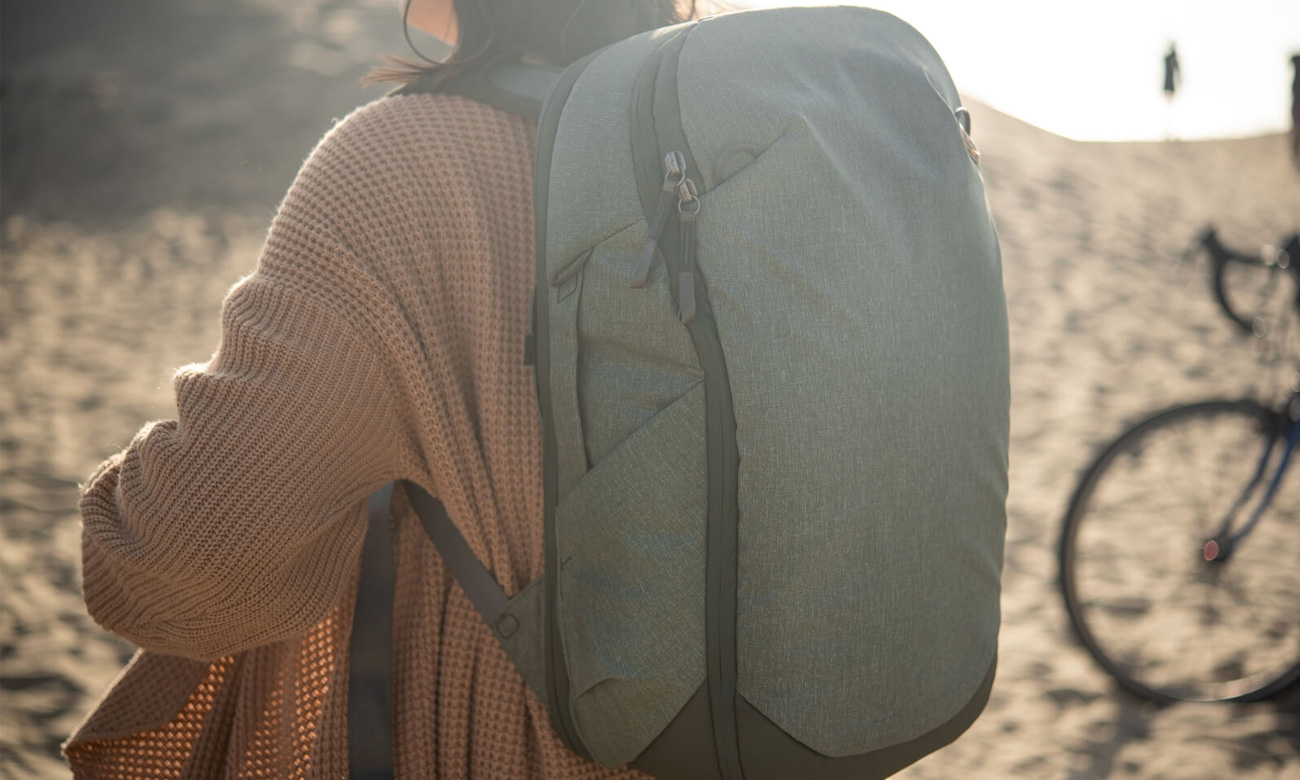 Plecak Peak Design Travel Line Backpack 30L Szarozielony - Duża pojemność
