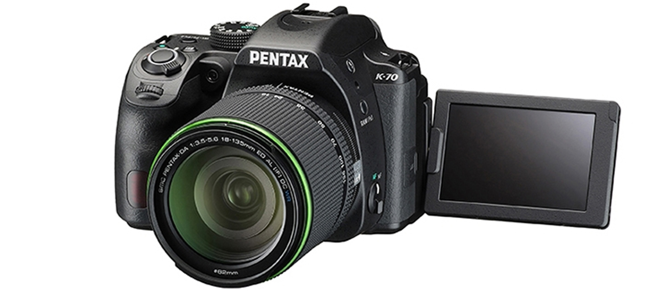 Pentax K-70 Widok Z Przodu