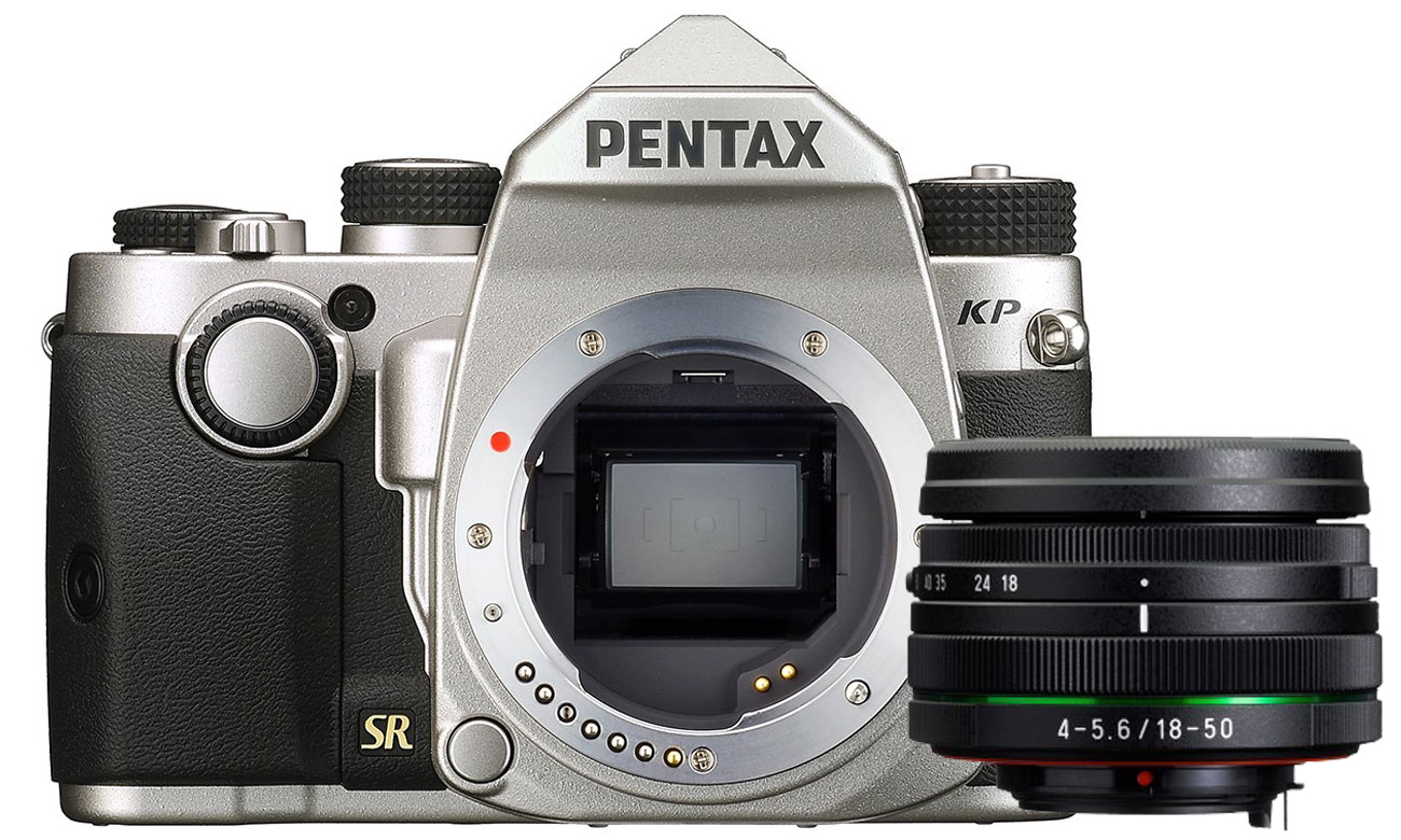 Aparat dla profesjonalistów Pentax KP + HD DA 18-50mm f/4-5.6 DC WR