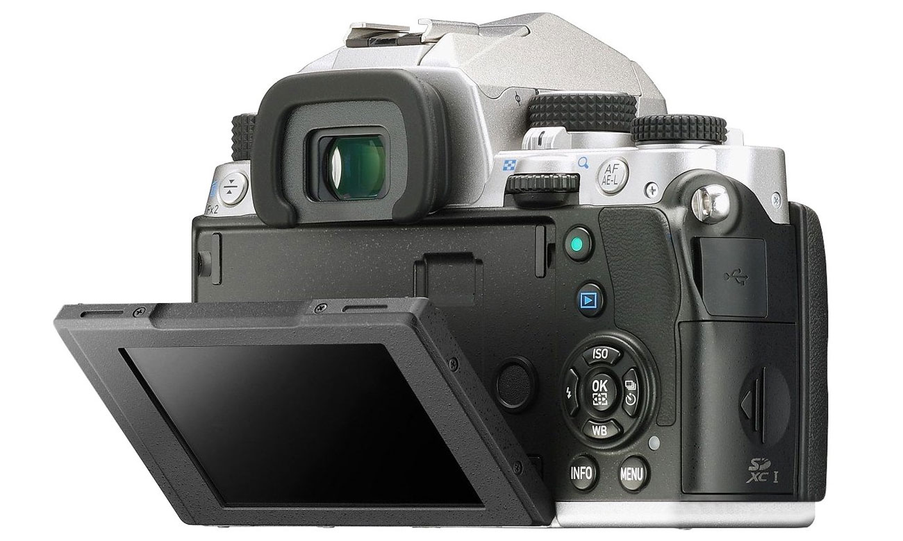 Pentax KP body Wyświetlacz