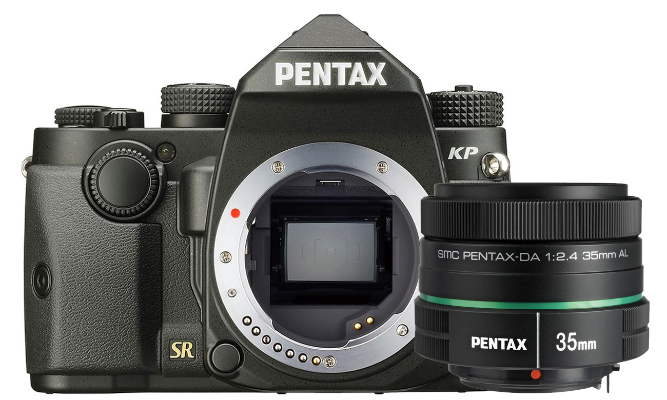 Aparat profesjonalny Pentax KP body + DA 35mm F2.4