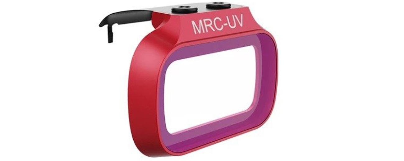 Filtr PGYTECH MRC-UV do DJI Mavic Mini / Mini 2 - Widok od przodu pod kątem