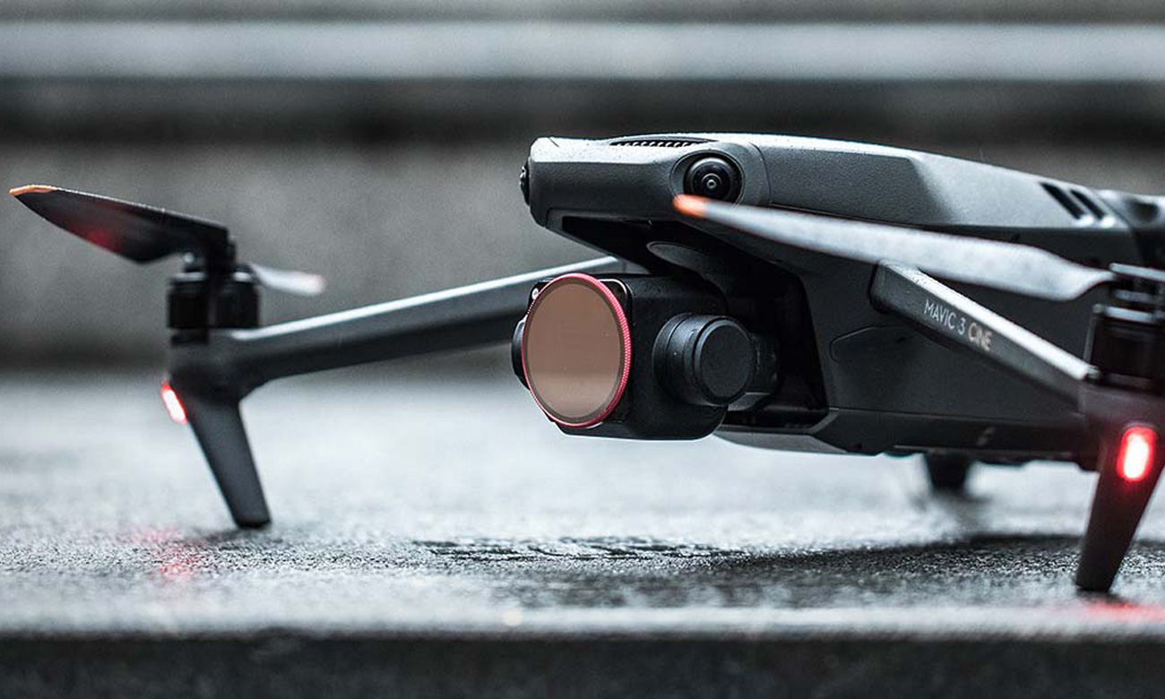 Filtr PGYTECH VND 2-5 stopni do DJI Mavic 3 - Idealny w różnych warunkach oświetleniowych