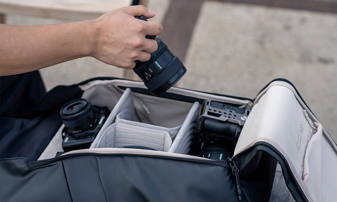 Plecak fotograficzny PGYTECH OneGo Air 20L Czarny - Pojemność i wygoda użytkowania