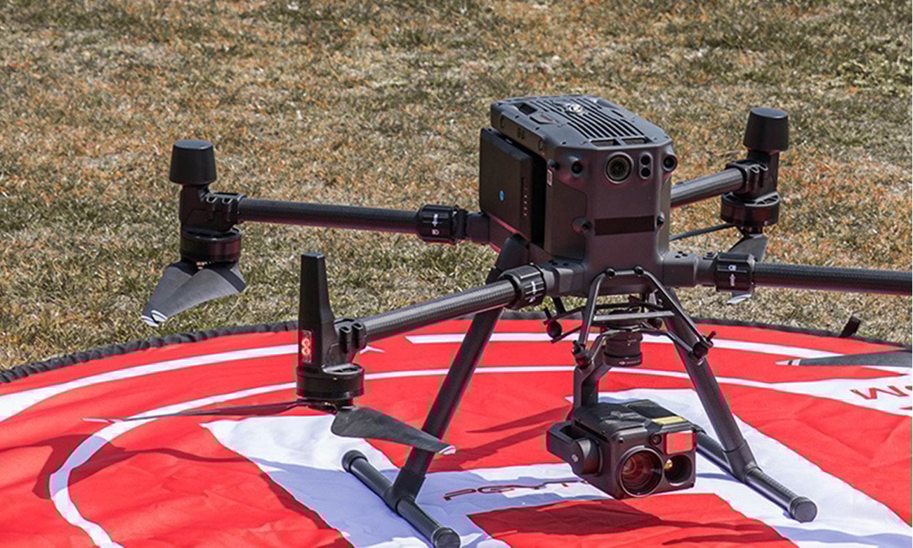 Lądowisko do dronów 110cm (dociążone) - Grafika lifestyle