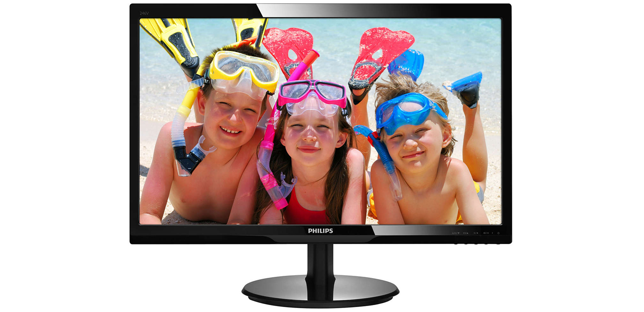 Philips 246V5LDSB ROzdzielczość FullHD
