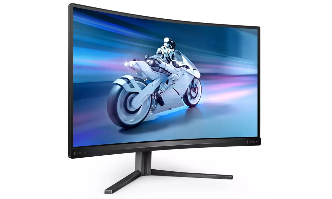 Philips Evnia 27M2C5500W/00 widok z przodu pod kątem