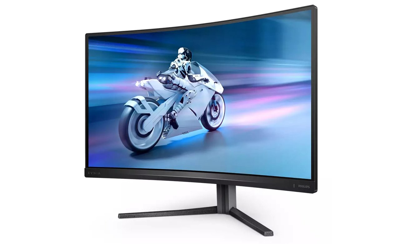 Philips Evnia 27M2C5500W/00 widok z przodu pod kątem