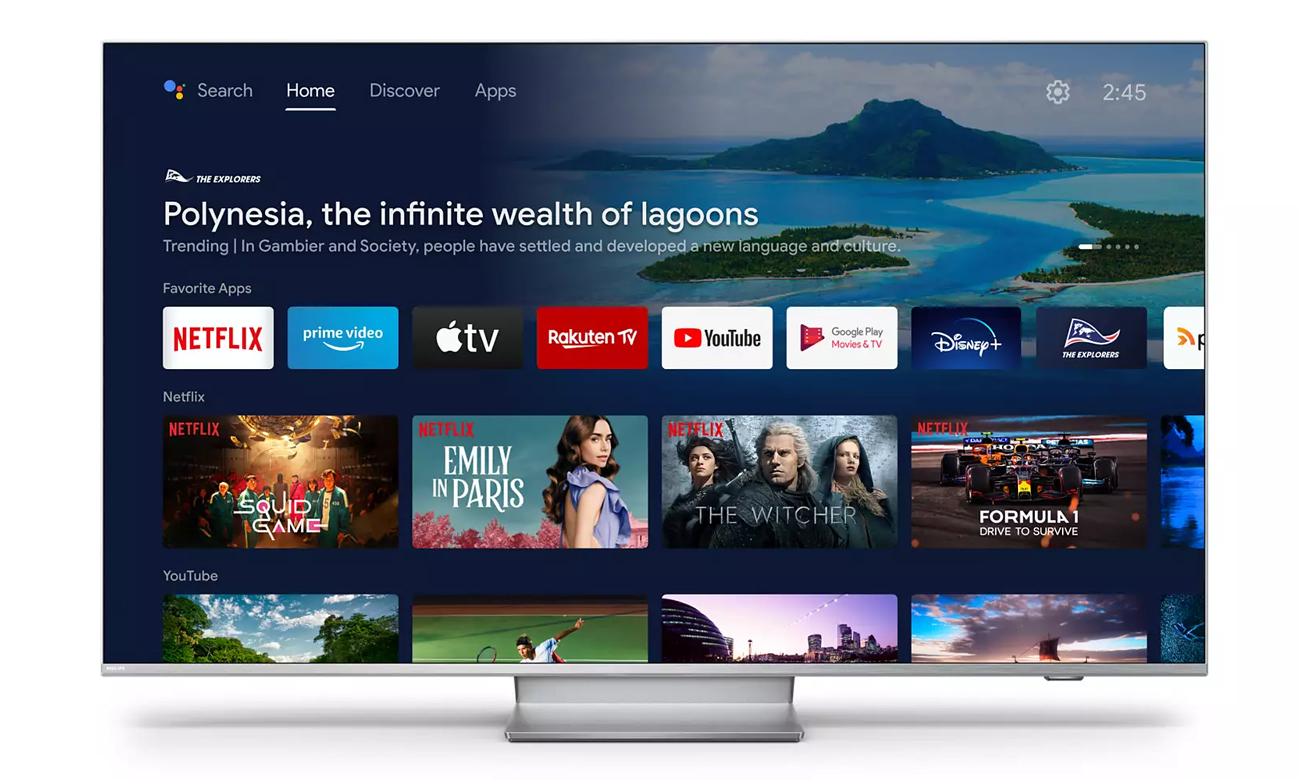 Telewizor 4K Philips 65PUS8807 Android TV