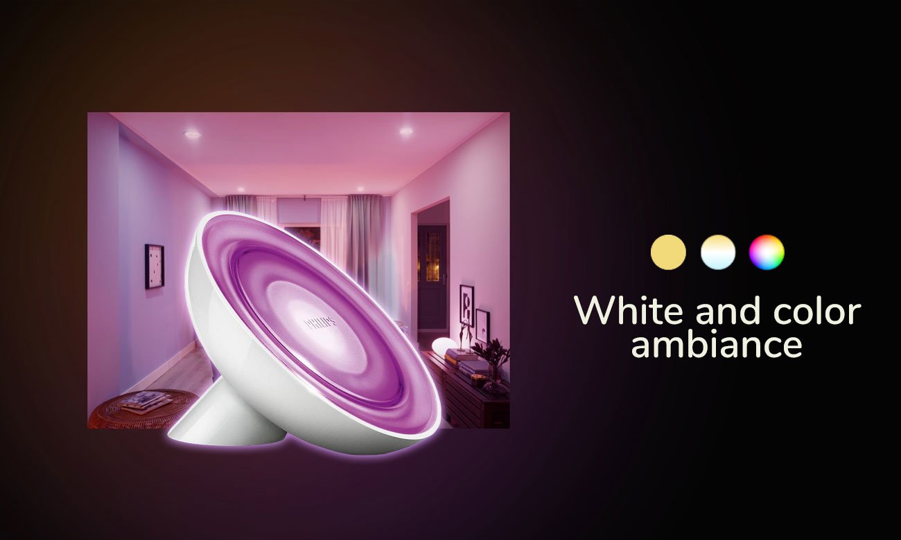 Lampka Philips Hue Bloom White and Color Ambiance