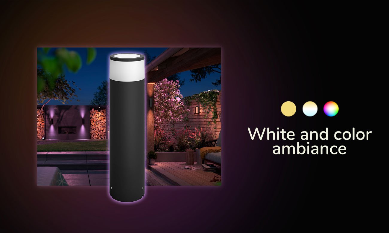 Philips Hue White and Color Ambiance (Duża Lampa Calla)