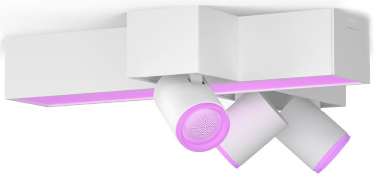 White and color ambiance listwa Centris 3 biały skrzyżowana